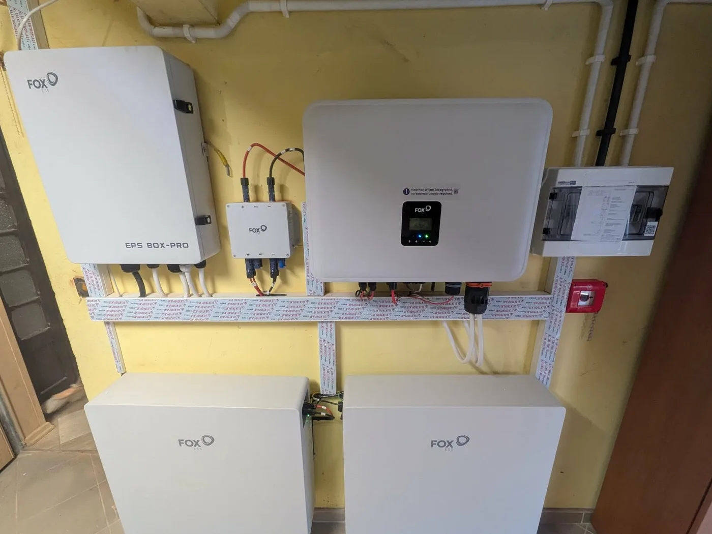 Montaż FoxESS FoxESS 23,04 kWh, dwa moduły, Namysłów